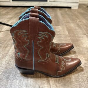 SMOKY MOUNTAIN WOMENS "JUNIPER" DARK BROWN COWBOY BOOTS~SIZE 8D